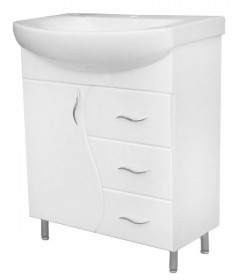 Фото Тумба АРИАЛ Волна под умывальник Лотос 70 Т-10 (без умывальника) Фото Тумба АРИАЛ Волна под умывальник Лотос 70 Т-10 (без умывальника)