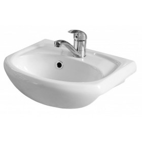 Фото 1 Тумба Ювента Trento Trn-45 белый с умывальником Лідер-45 Фото 1 Тумба Ювента Trento Trn-45 белый с умывальником Лідер-45