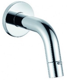 Фото KLUDI BOZZ настенный кран с управлением в изливе, вынос 110 мм Фото KLUDI BOZZ настенный кран с управлением в изливе, вынос 110 мм