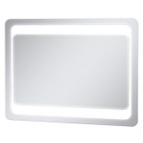 Фото Зеркало с LED-подсветкой 70х100 в металлическом каркасе