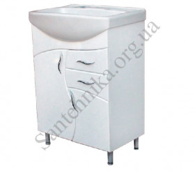 Фото Тумба с умывальником АРИАЛ Изео 65 Т-7 Фото Тумба с умывальником АРИАЛ Изео 65 Т-7