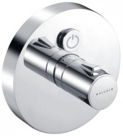 Фото KLUDI PUSH встраиваемый смеситель для душа с термостатом, 1 источник, форма отражателя - круг Фото KLUDI PUSH встраиваемый смеситель для душа с термостатом, 1 источник, форма отражателя - круг