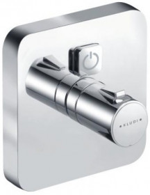 Фото KLUDI PUSH встраиваемый смеситель для душа с термостатом, 1 источник, форма отражателя - soft edge Фото KLUDI PUSH встраиваемый смеситель для душа с термостатом, 1 источник, форма отражателя - soft edge