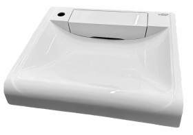 Фото Умивальник над пральною машиною 60х55 (кронштейни в комплекті) Фото Умивальник над пральною машиною 60х55 (кронштейни в комплекті)