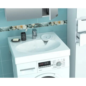 Фото 2 Умивальник над пральною машиною 60х50 (кронштейни  в комплекті) Фото 2 Умивальник над пральною машиною 60х50 (кронштейни  в комплекті)