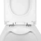Фото 5 Унітаз підвісний Tern, Rimless з сидінням Slim Duroplast/ Soft-close/ Quick relase White Qtap