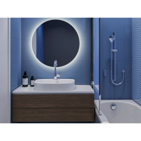 Фото 3 Умывальник Miraggio Lifou Глянец Овальный Накладной