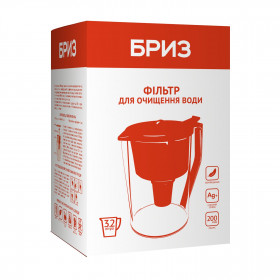 Фото 1 Набор (Фильтр-Кувшин БРИЗ + Картриджи 1-pack 5 шт.)
