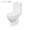 Фото Унітаз компакт 649 MODUO CleanON 010 Г/В, злив 3/5л, бічн.підв., з cидін. Duroplast SLIM Soft Сlose