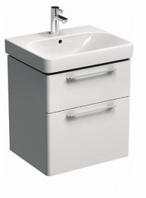 Фото Kolo Traffic Тумба под умывальник 60 см, белый глянец (89433-000)