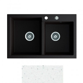 Фото Кухонная мойка Marmorin Debra белый (436 203 006)