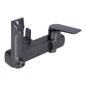 Фото 10 Душова система  Vlasta New на три споживача (з виливом) QTVLA111GMB45651 Gunmetal Black 