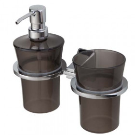 Фото Haceka Art Deco Стакан д/зубных щеток двойной (403208)