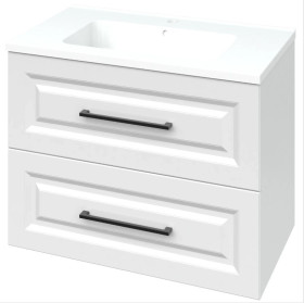 Фото Тумба підвісна MIRATER Денвер 80 під умивальник Глория 80, біла