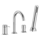 Фото Змішувач для ванни BRENTA, врізний, хром 35 мм