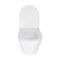 Фото 3 Унітаз підвісний Swan, Ultra Quiet сидіння Slim Duroplast/ Soft-close/ Quick relase WHITE Qtap 