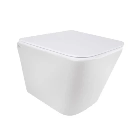 Фото Унітаз підвісний Tern, Rimless з сидінням Slim Duroplast/ Soft-close/ Quick relase White Qtap