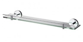 Фото Haceka Pro2000 Chrome Полка д/душа (стекло) (450201)