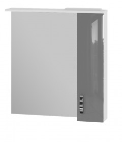 Фото Зеркало Trento TrnMC-75 серый (правый)