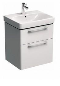 Фото Kolo Traffic Тумба под умывальник 70 см, белый глянец (89435-000)