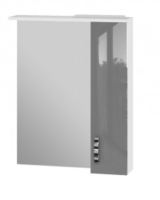 Фото Зеркало Trento TrnMC-65 серый (правый)