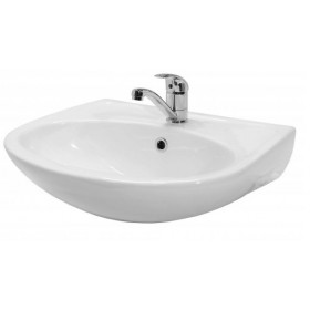 Фото 1 Тумба Ювента Trento Trn-50 белый с умывальником Сіті-50