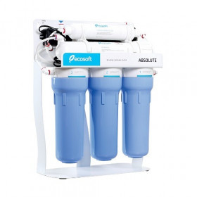 Фото 1 Фильтр обратного осмоса Ecosoft Absolute 5-50P с помпой на станине