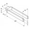 Фото 1 KLUDI E2 держатель для полотенец 300 мм