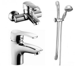 Фото 5211-001-00 JADEIT Набор смесителей (5214-010-00, 5212-814-00, 841-324-00)