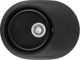 Фото Кухонная мойка Granado SEVILLA black shine (623*465mm)