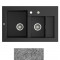 Фото Кухонная мойка Marmorin Combo серый (713 503 003)