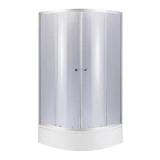 Фото Душова кабіна Lidz Latwa SC90x90.SAT.MID.GR + піддон KAPIELKA ST90x90x26