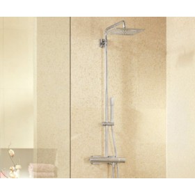 Фото 2 Душевая система Grohe Rainshower F термостатом для душа, верх.душ F-Series (27469000)
