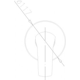 Фото 1 4209-610-00 KWARC Смеситель для душа скрытого монтажа