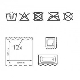 Фото 1 Шторка для ванной Ridder Eco Square 403031