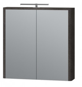 Фото Зеркальный шкаф Livorno LvrMC-70 структурный камень