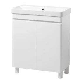 Фото Тумба підлогова VIVACE біла глянець ТН-1 55 з умивальником VIVACE 