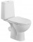 Фото Унитаз-компакт Colombo Акцент Скандинав Basic с сиденьем из полипропилена (косой выпуск)