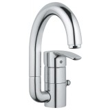 Фото Смеситель для умывальника Grohe Eurostyle 240 + сливной гарнитур (32444001)