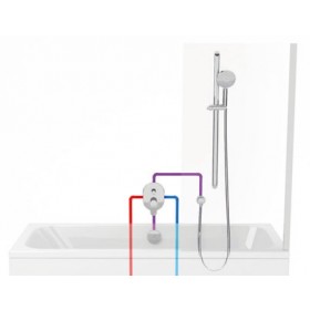 Фото 2 Ravak Neo NO 061.00 Смеситель для скрытого монтажа с переключателем