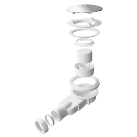 Фото 5 Душовий піддон Qtap Robin 90х90х12 напівкруг (309912C)