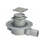 Фото Трап с сухим затвором Viega Advantix 583217 (с рамкой из пластика)