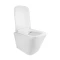 Фото 1 Унітаз підвісний Tern, Rimless з сидінням Slim Duroplast/ Soft-close/ Quick relase White Qtap