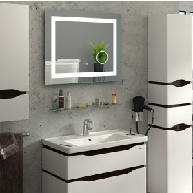 Фото 3 Тумба Sanwerk ALESSA 80 с умывальником Канте, 2F (MV0000602)