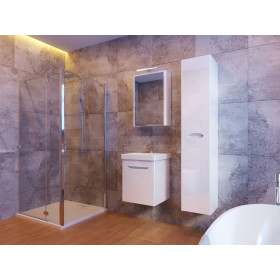 Фото 3 Тумба Ювента Livorno Lvr-50 белый с умывальником Luxury-50