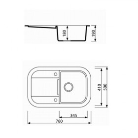 Фото 1 Кухонная мойка Marmorin Laver сафари (510 113 001)