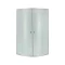 Фото Душова кабіна Lidz Latwa SC80x80.SAT.LOW.FR півколо,  б/піддону