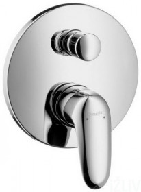 Фото Внешняя часть встр.смесителя для ванны/душа Hansgrohe Metris E (31475000)