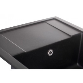Фото 2 Кухонная мойка Granado LINARES black shine (675*495mm.)