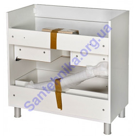 Фото 2 Тумба Аква Родос Париж 65 White с умывальником ARTE 65